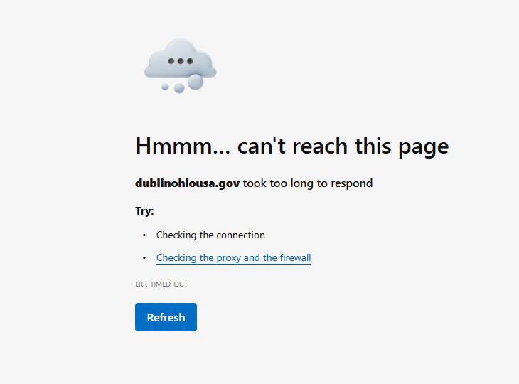 Why Dublin's City Website Has Been Down
