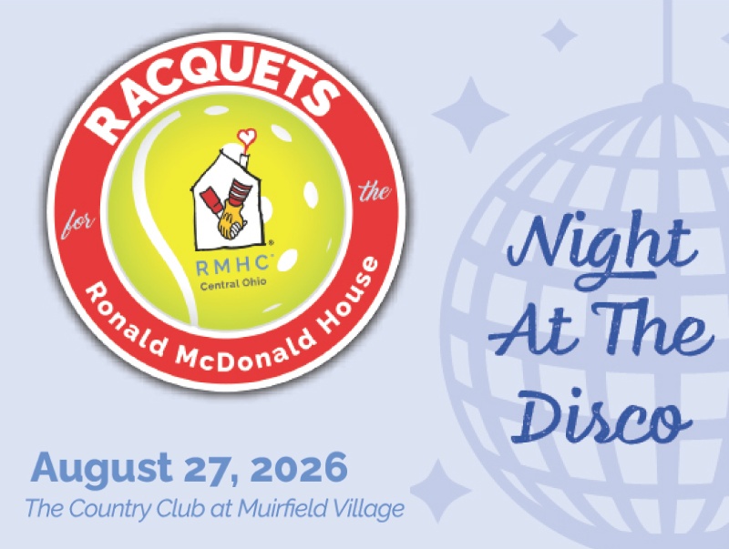 Racquets, a Disco Ball, One Good Cause