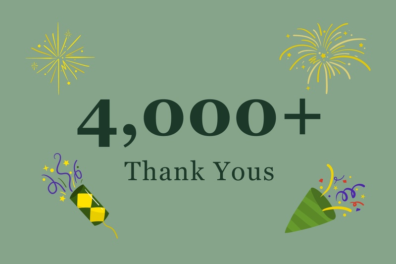 To the 4,000 Best Neighbors in Dublin