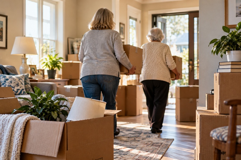 Moving Back in With Mom at 63?