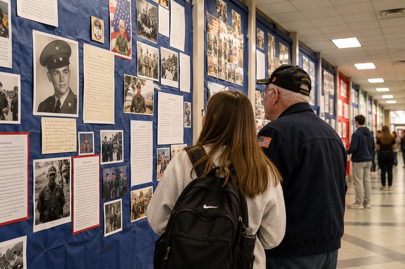 250 Veterans' Stories, One Dublin School